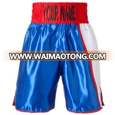 2017 Stylish Boxing Trunks , 100%Polyester Satin Shorts