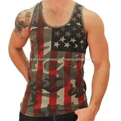 Sublimation Stylish Sleeveless Design Tanktop